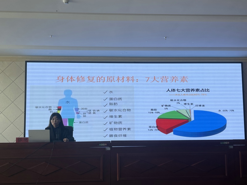 2023年9月10日 潘会长带队在博州温泉县卫健委系统举行健康公益讲座