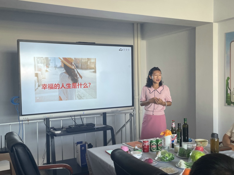 2024年8月6日 察右后旗全民健康管理服务中心举行第三场家庭健康科普培训讲座